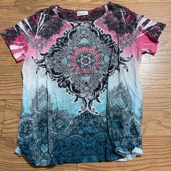 Fashion Bug Tops - y2k Style Shirt Large